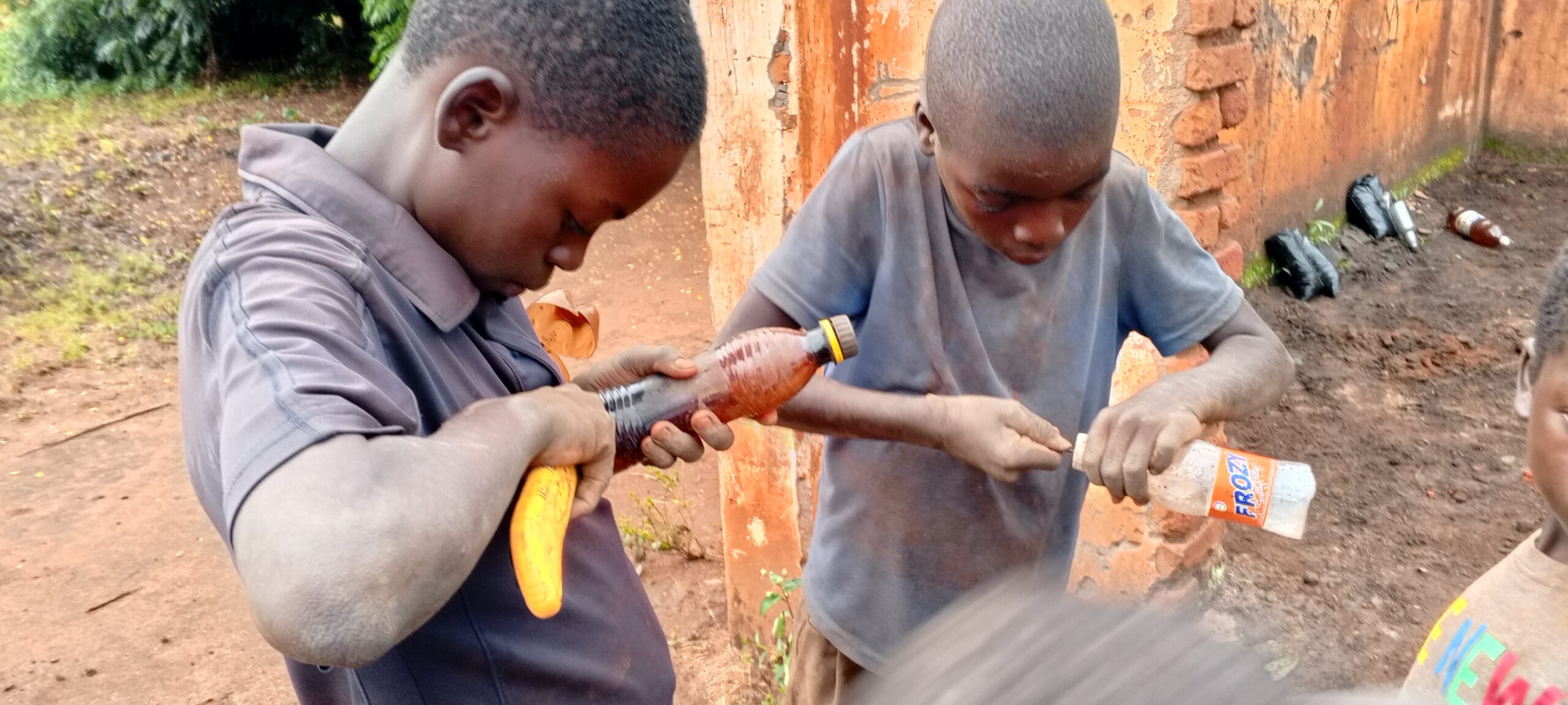 Creating Drip Irrigation with the Plastic Bottles